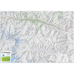 Mapa Pixmap Cerro Penitentes 1: 50.000