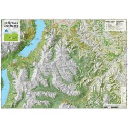 Mapa Pixmap Río Ñirihuau Challhuaco 1:50.000