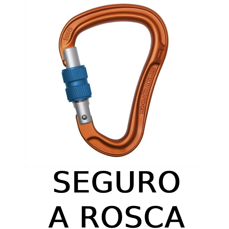 Con seguro a rosca