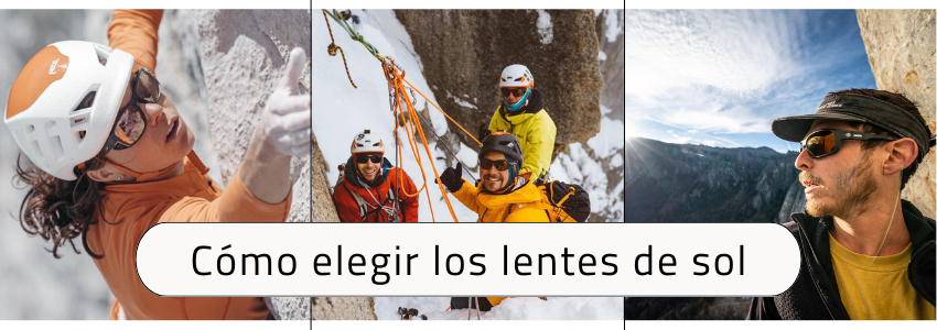 Cómo elegir los lentes de sol en base a su categoría