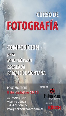 Nuevo curso de fotografía orientado a montaña, escalada y outdoors